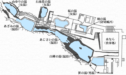 温泉のご案内